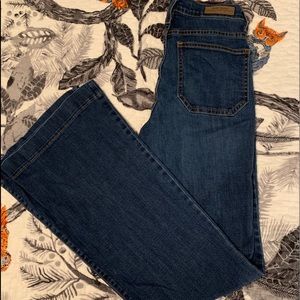 Wide Leg Flare Angry Rabbit Jeans